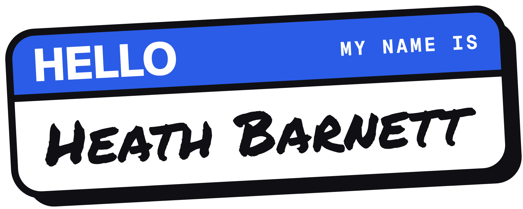 Hello, my name is Heath Barnett. The Sales Operator
